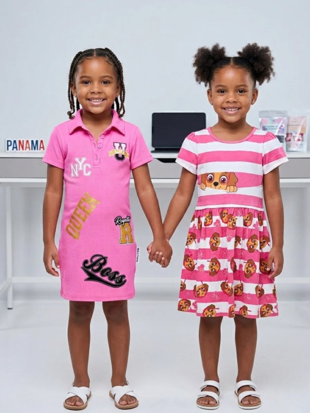Pair of Pink Dresses | Fashion Nova & Paw Patrol